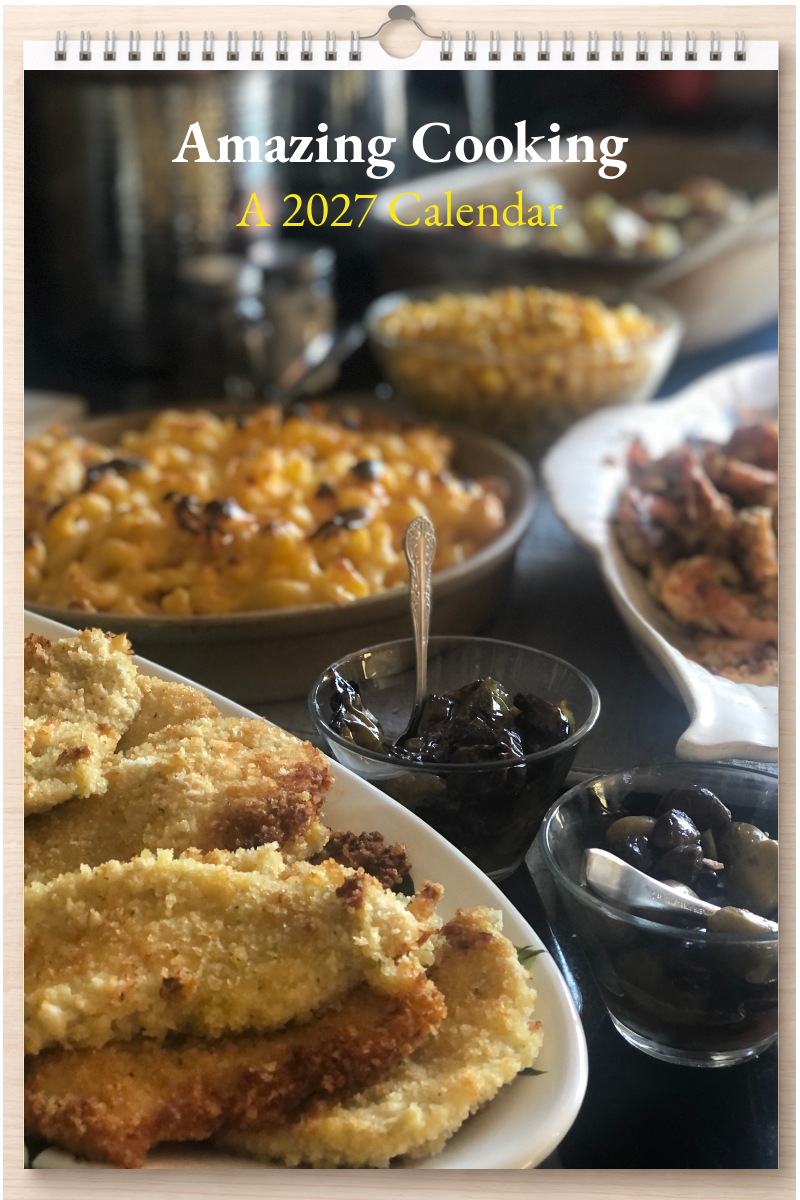 Amazing Cooking: A 2027 Calendar