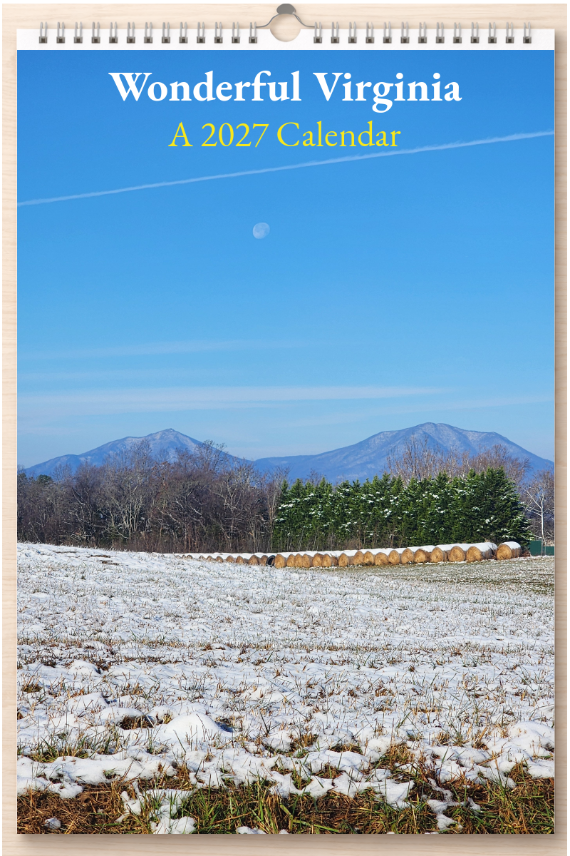 Wonderful Virginia: A 2027 Calendar