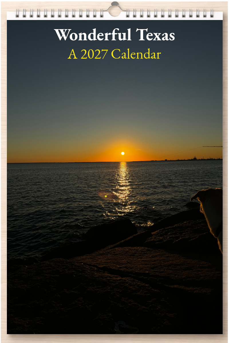 Wonderful Texas: A 2027 Calendar