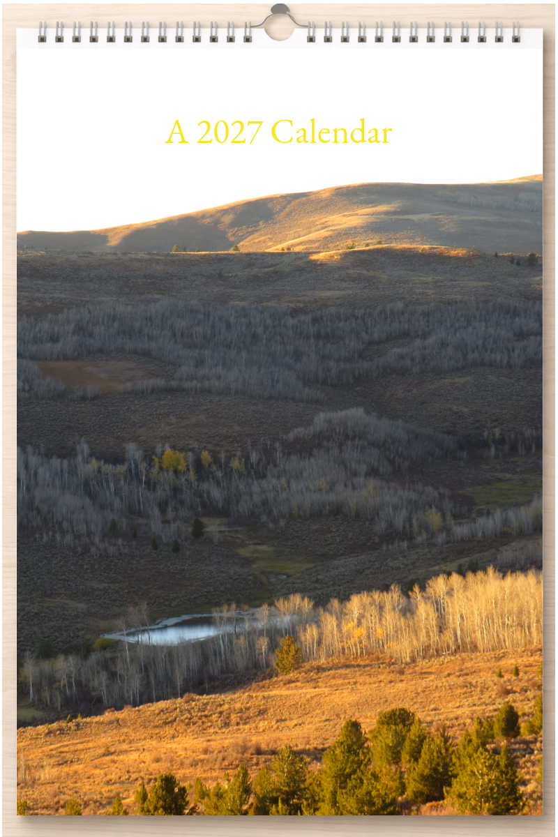 Wonderful Wyoming: A 2027 Calendar