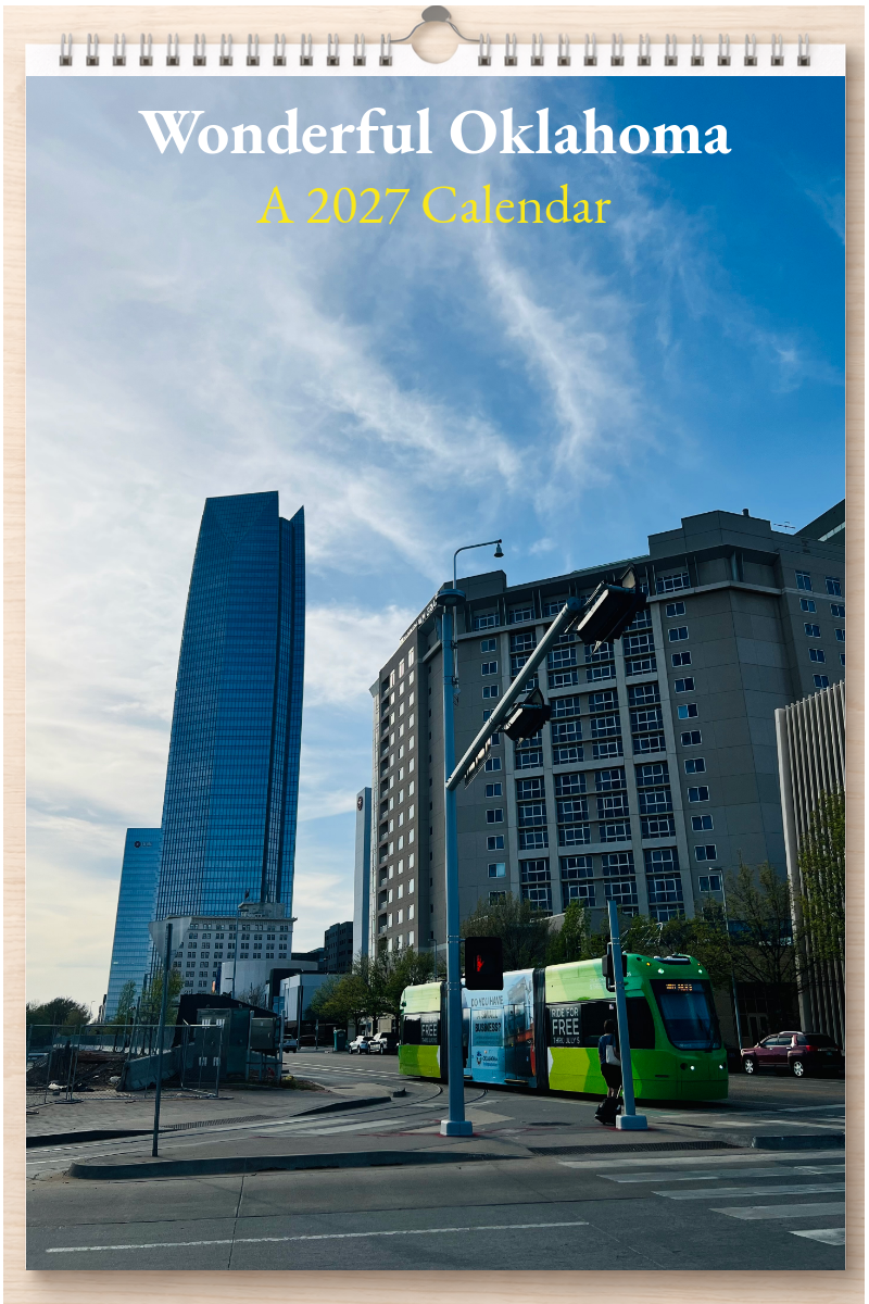 Wonderful Oklahoma: A 2027 Calendar