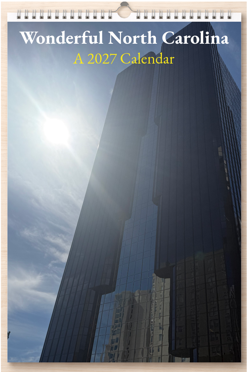 Wonderful North Carolina: A 2027 Calendar