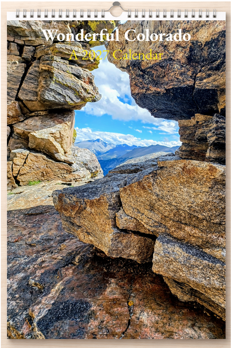 Wonderful Colorado: A 2027 Calendar