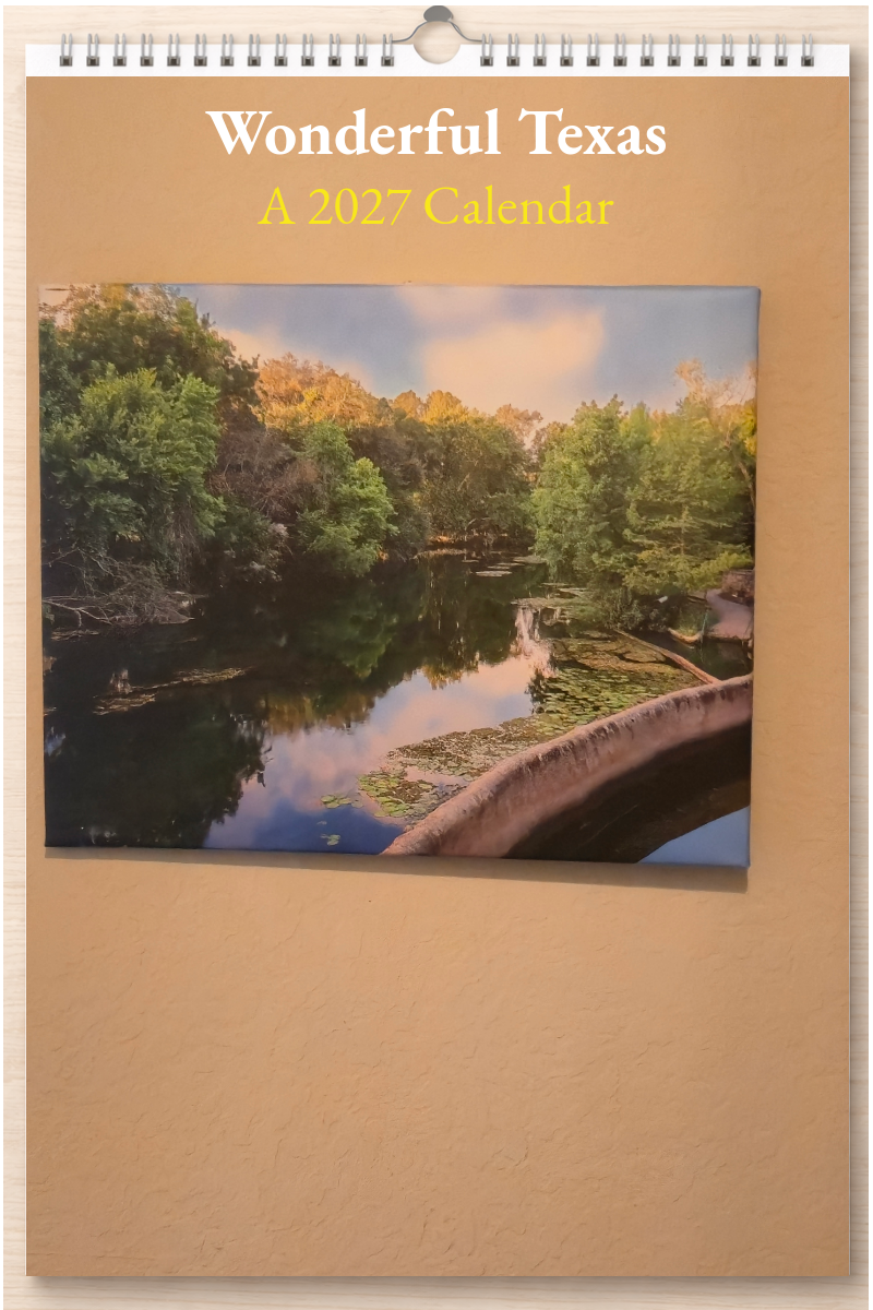 Wonderful Texas: A 2027 Calendar