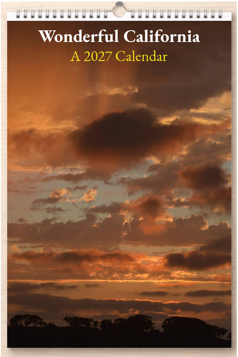 Wonderful California: A 2027 Calendar