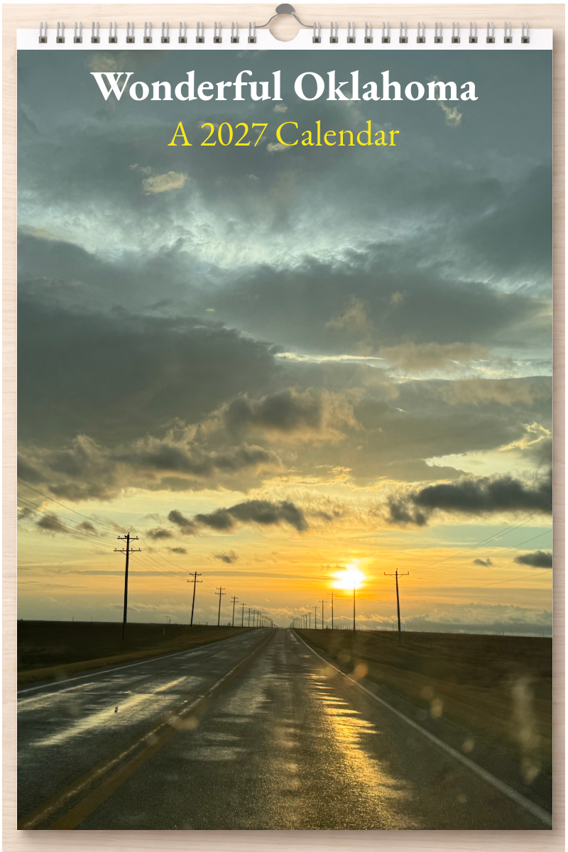 Wonderful Oklahoma: A 2027 Calendar
