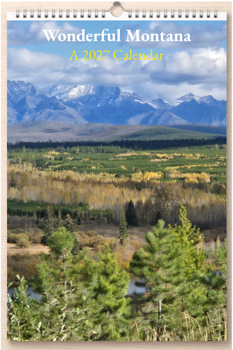 Wonderful Montana: A 2027 Calendar