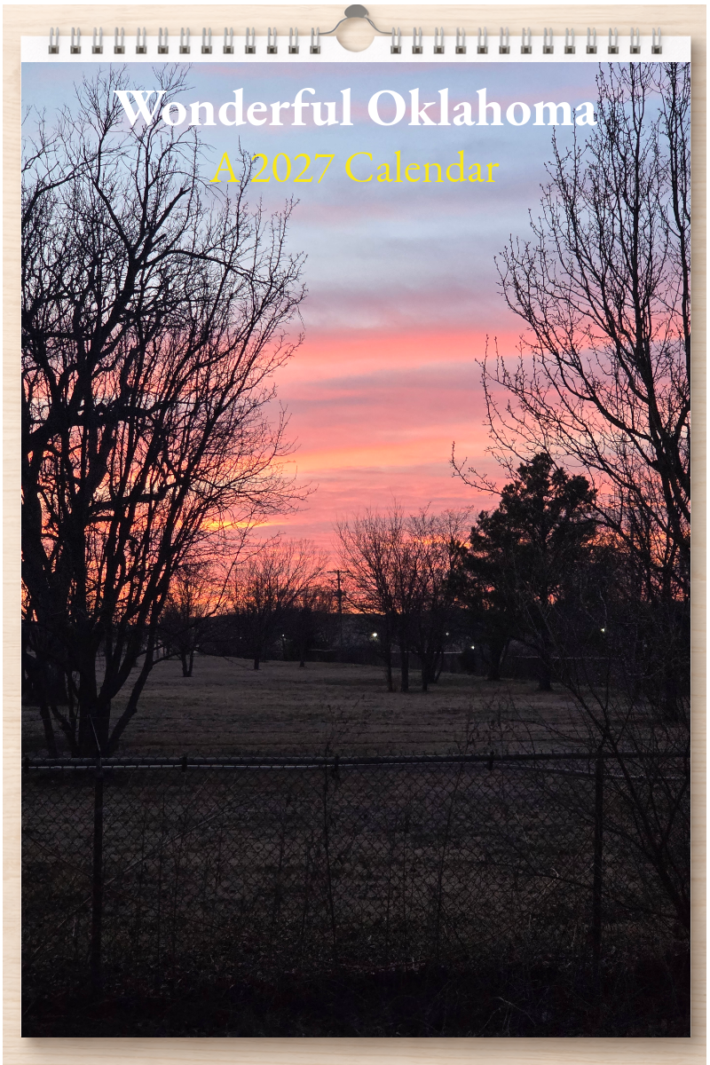 Wonderful Oklahoma: A 2027 Calendar
