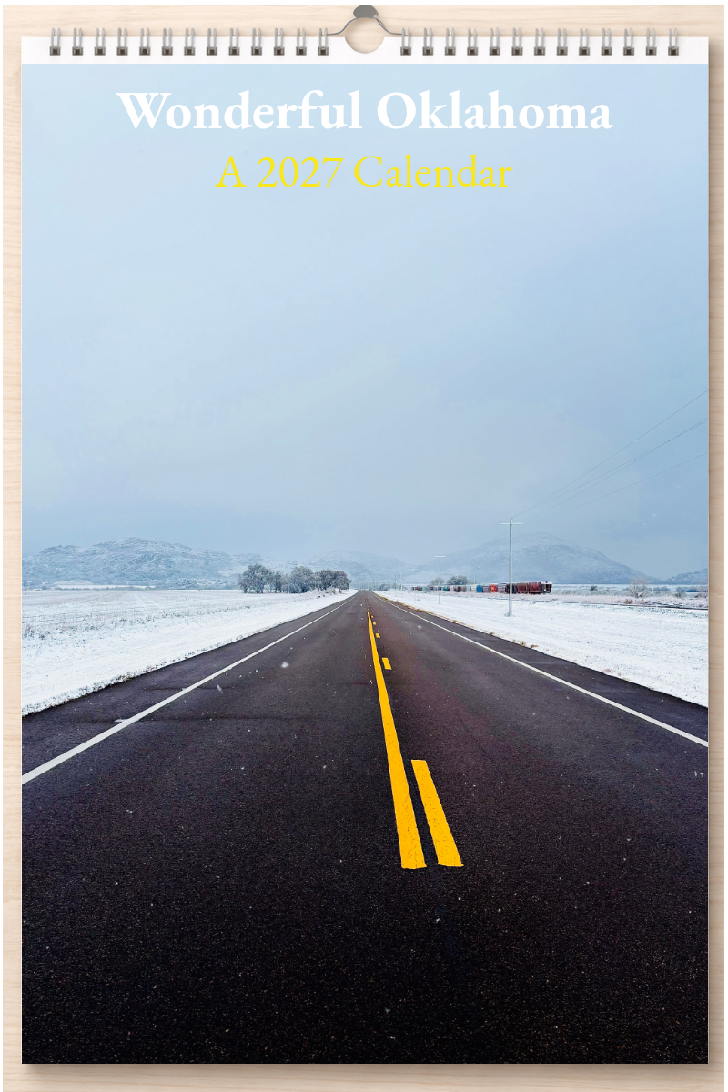 Wonderful Oklahoma: A 2027 Calendar