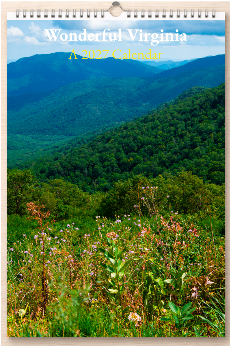 Wonderful Virginia: A 2027 Calendar