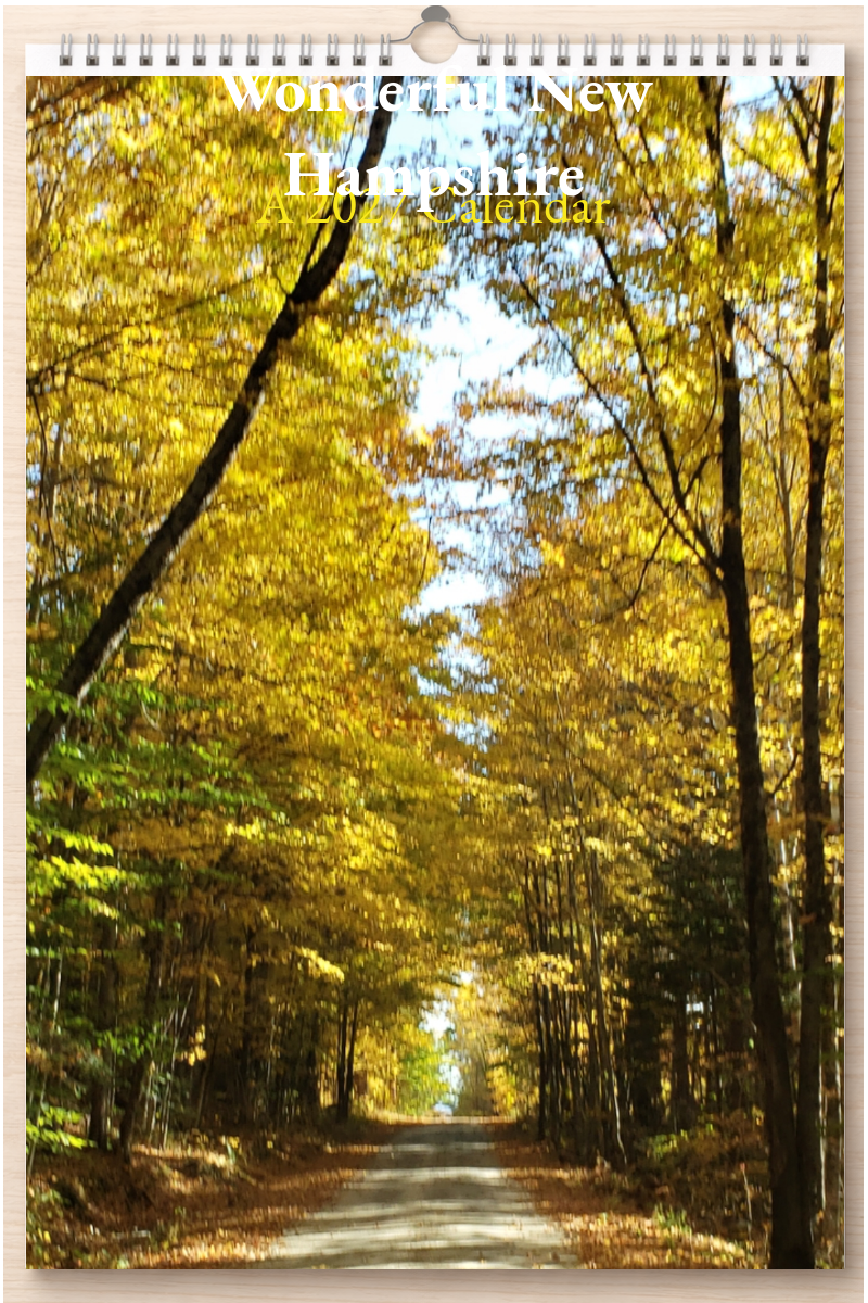 Wonderful New Hampshire: A 2027 Calendar
