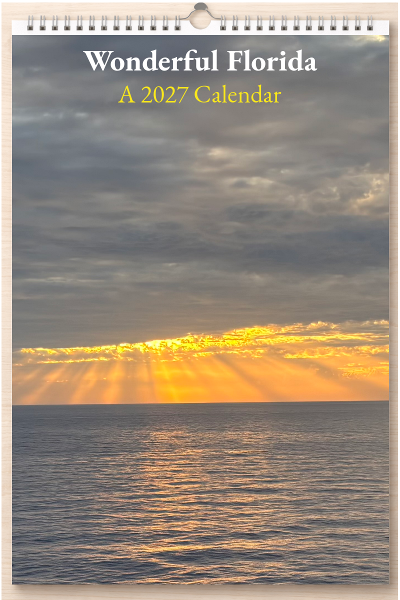 Wonderful Florida: A 2027 Calendar