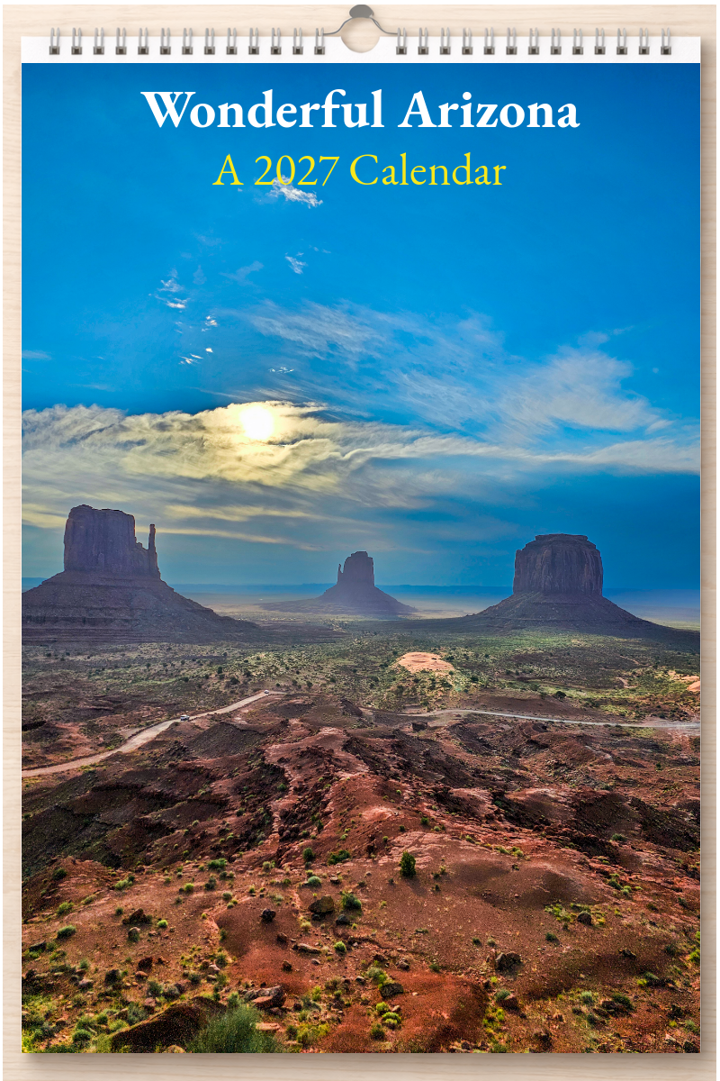 Wonderful Arizona: A 2027 Calendar