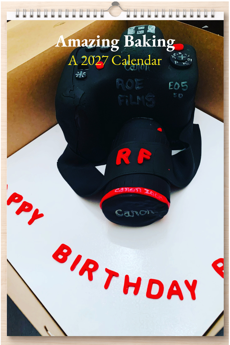 Amazing Baking: A 2027 Calendar