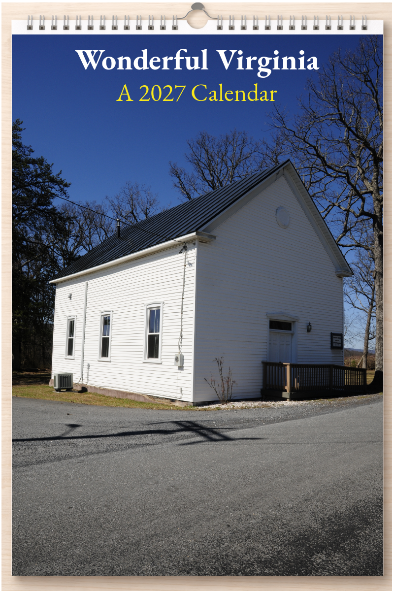 Wonderful Virginia: A 2027 Calendar