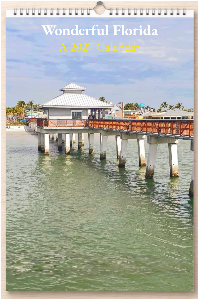 Wonderful Florida: A 2027 Calendar