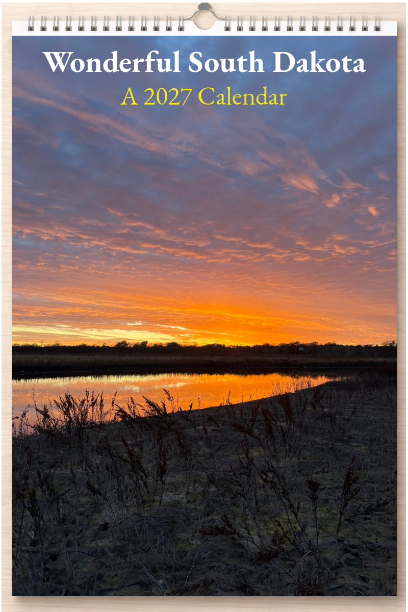 Wonderful South Dakota: A 2027 Calendar