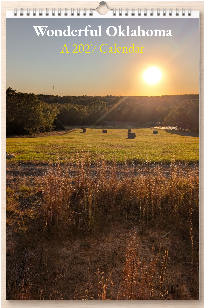 Wonderful Oklahoma: A 2027 Calendar