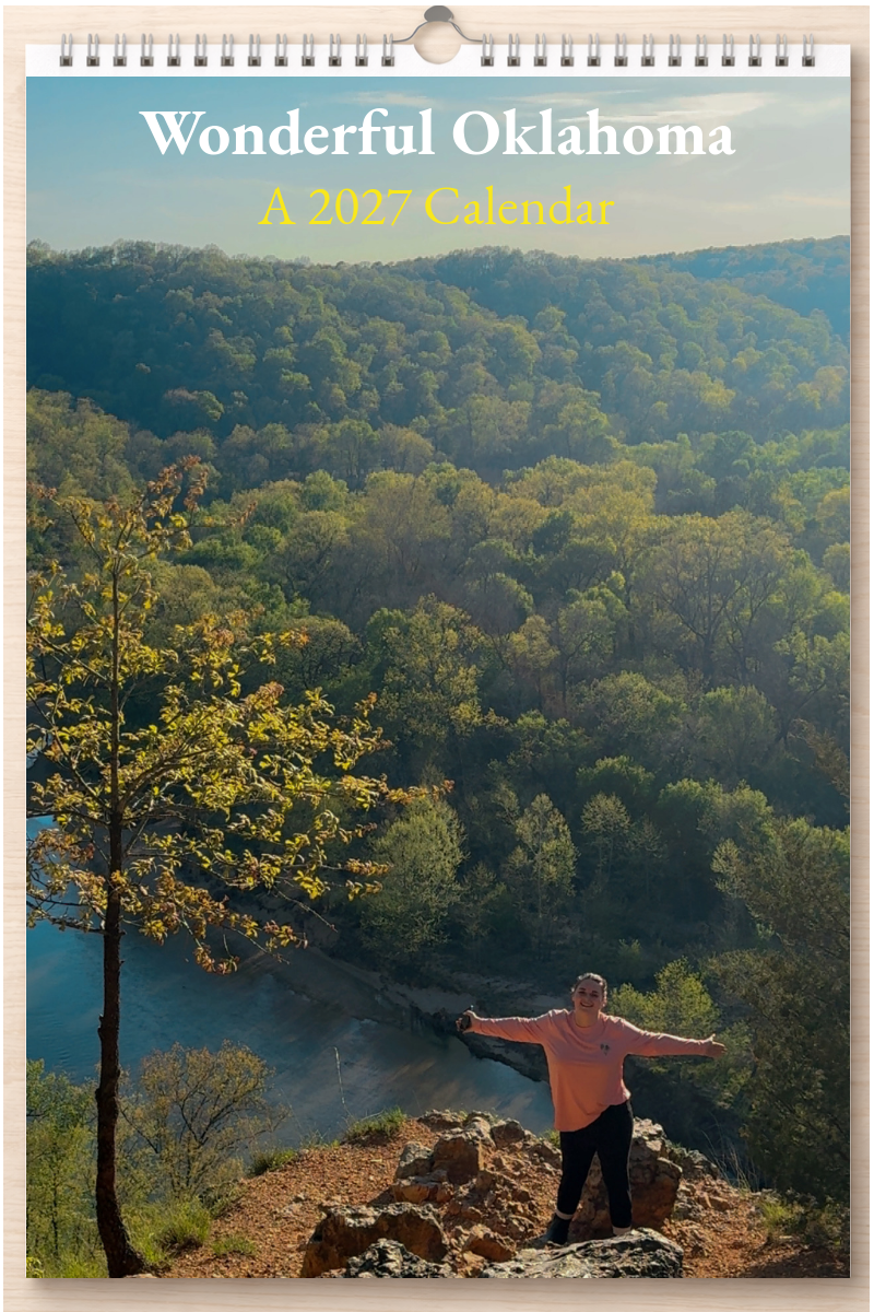 Wonderful Oklahoma: A 2027 Calendar
