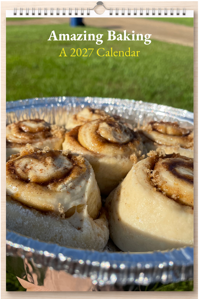 Amazing Baking: A 2027 Calendar