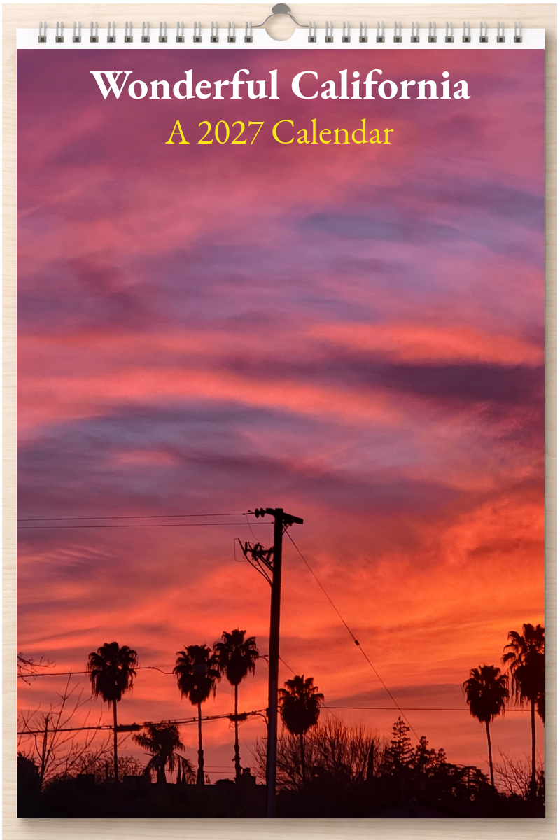 Wonderful California: A 2027 Calendar