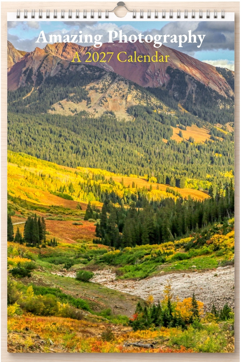 Amazing Photography: A 2027 Calendar