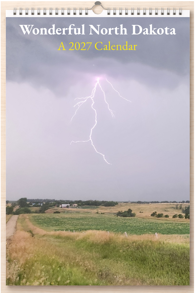 Wonderful North Dakota: A 2027 Calendar