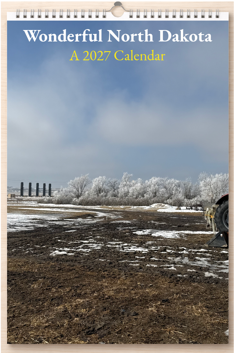 Wonderful North Dakota: A 2027 Calendar