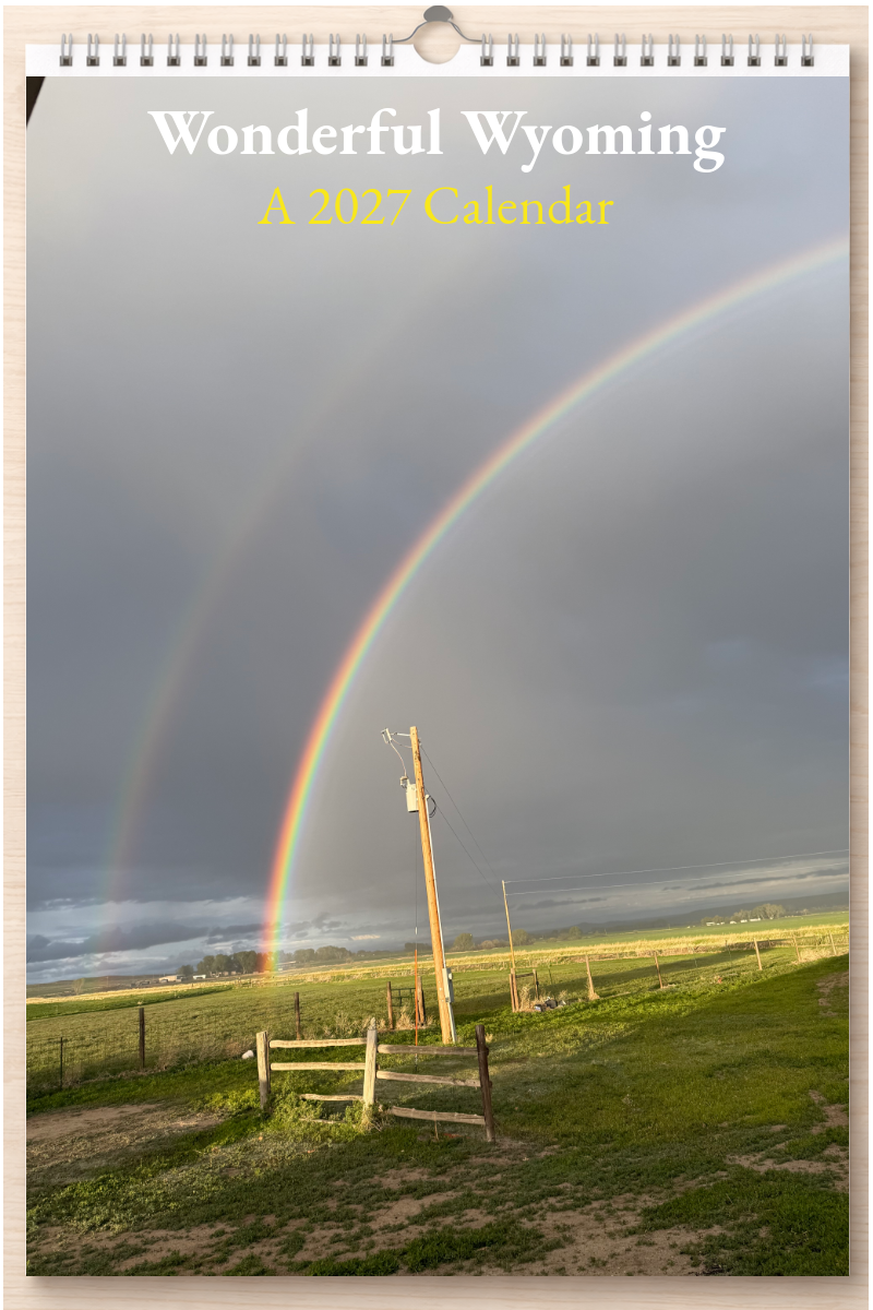 Wonderful Wyoming: A 2027 Calendar