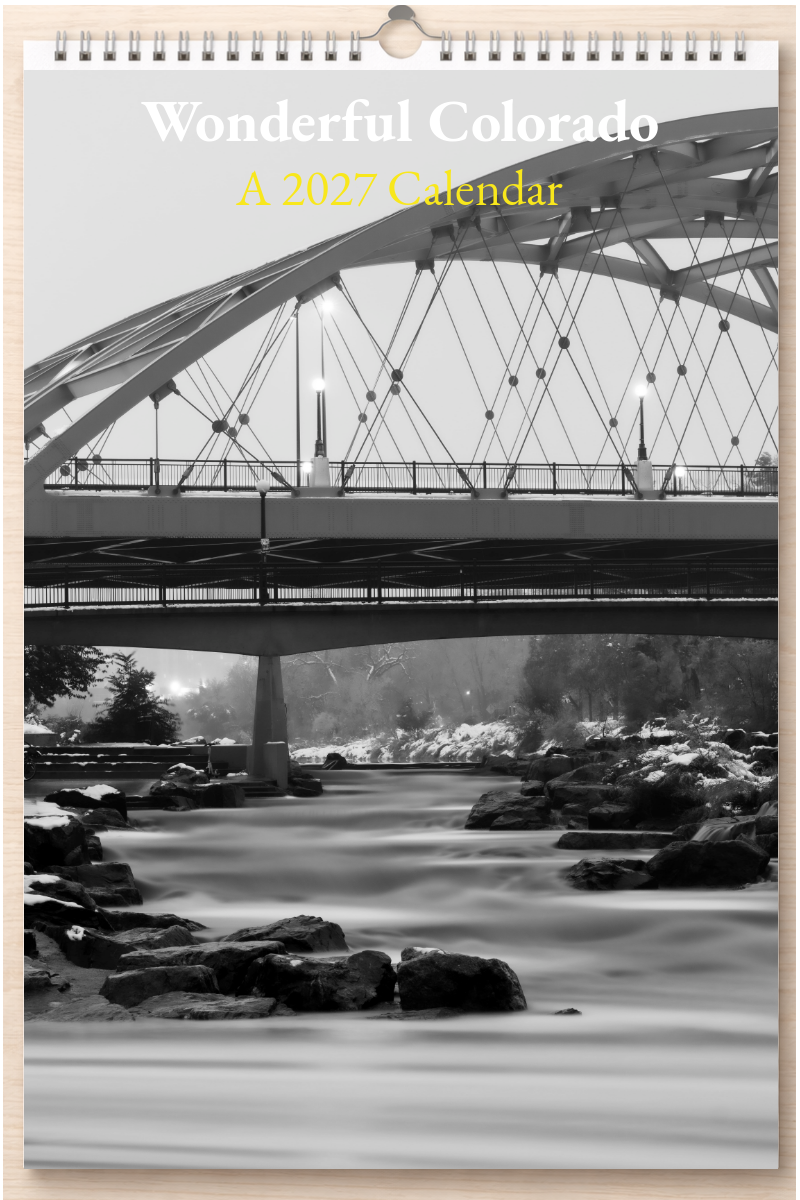 Wonderful Colorado: A 2027 Calendar