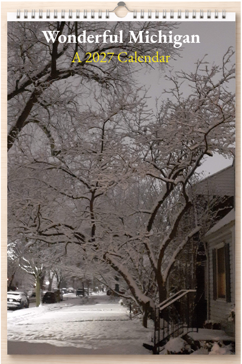 Wonderful Michigan: A 2027 Calendar