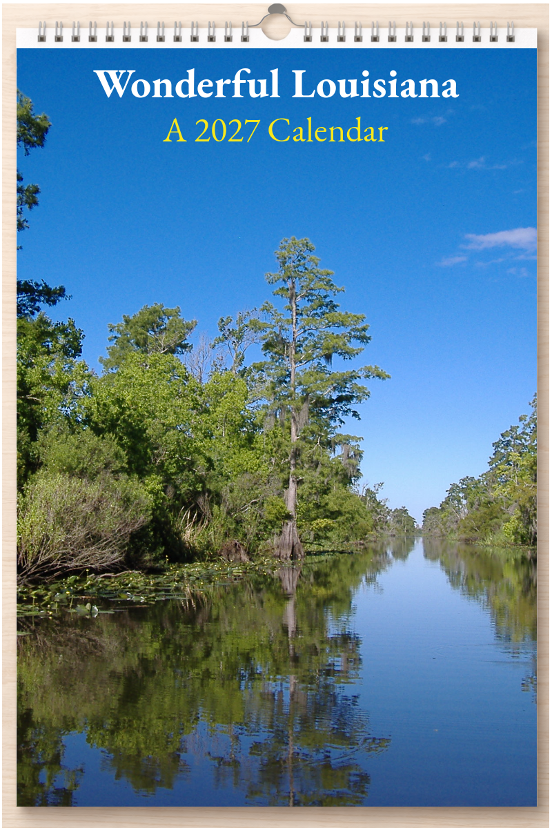 Wonderful Louisiana: A 2027 Calendar