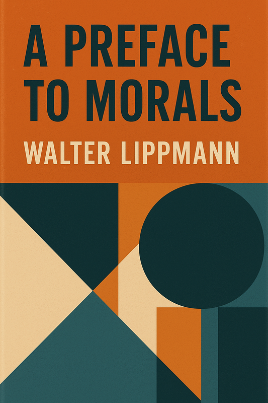 A Preface to Morals - Walter Lippmann