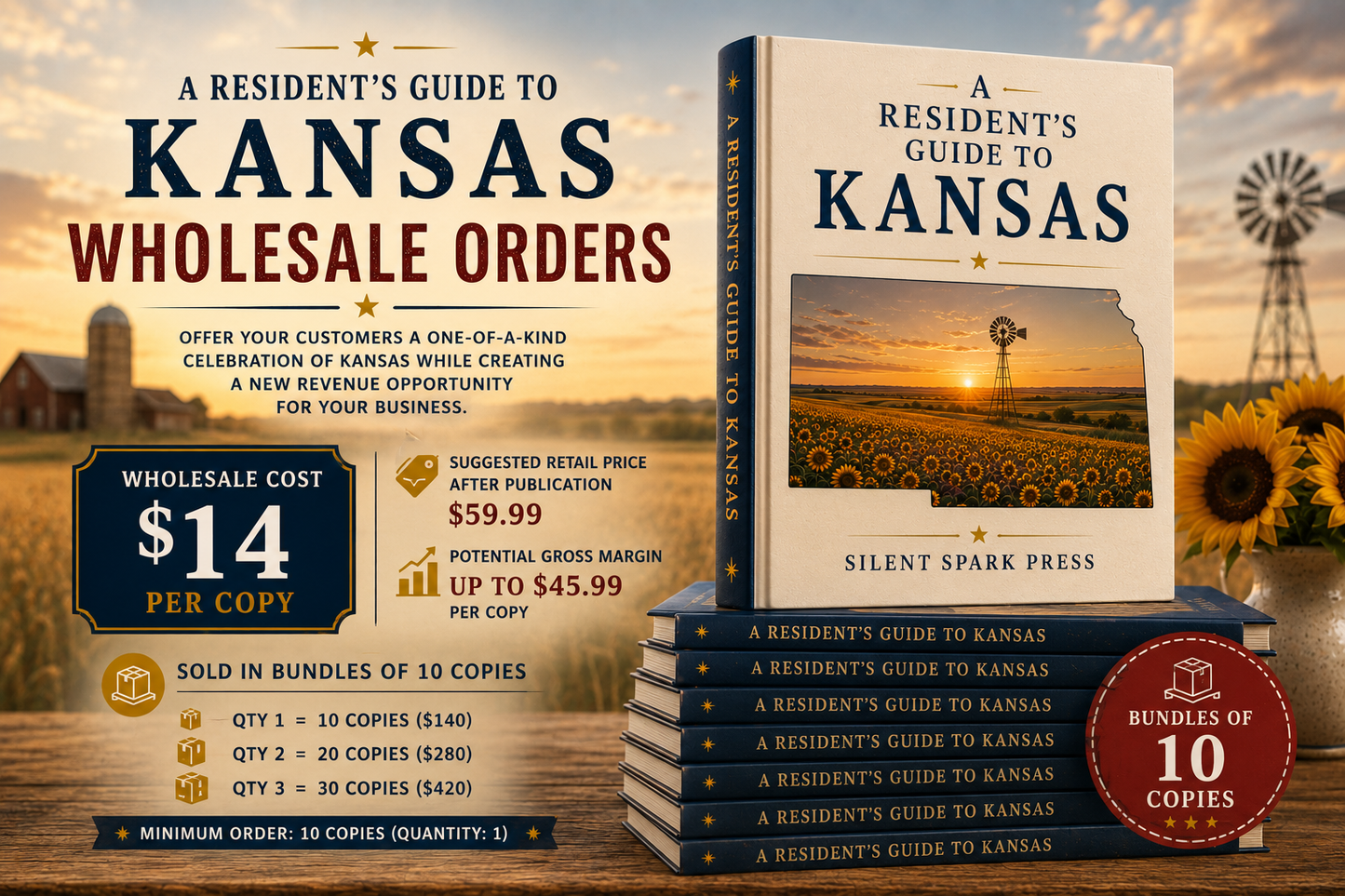 Wholesale Purchases: A Resident's Guide to Kansas (10 Copies Minimum)