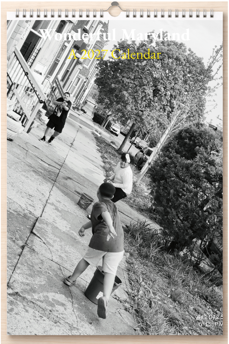 Wonderful Maryland: A 2027 Calendar