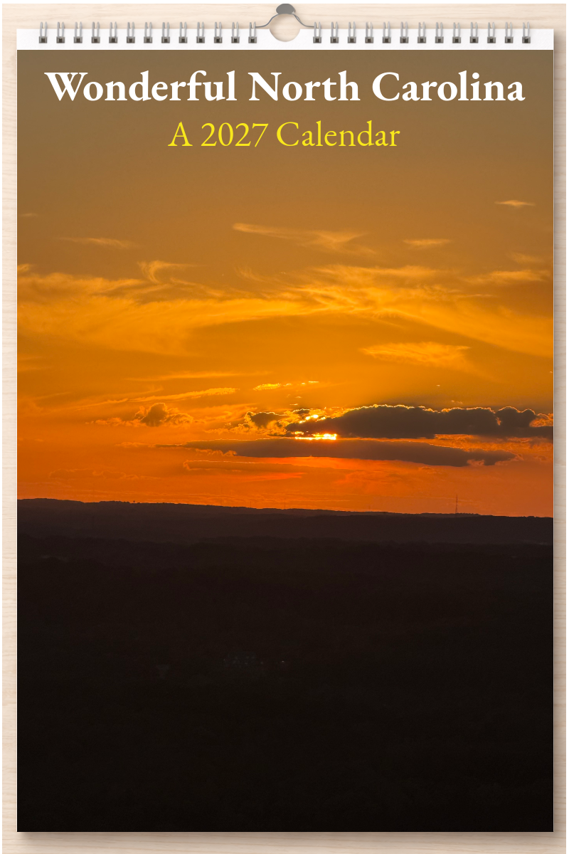 Wonderful North Carolina: A 2027 Calendar