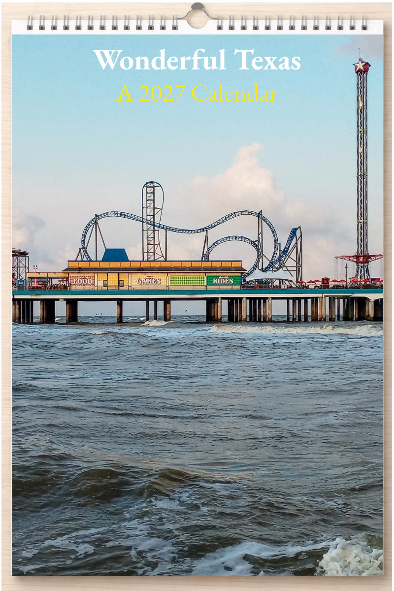 Wonderful Texas: A 2027 Calendar