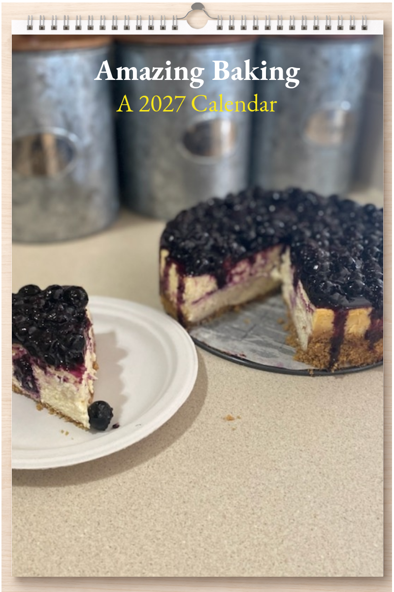 Amazing Baking: A 2027 Calendar