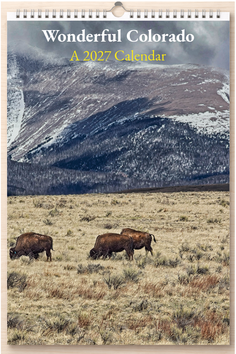 Wonderful Colorado: A 2027 Calendar