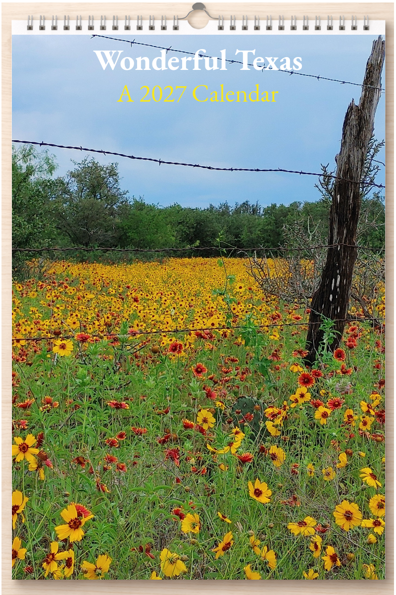 Wonderful Texas: A 2027 Calendar