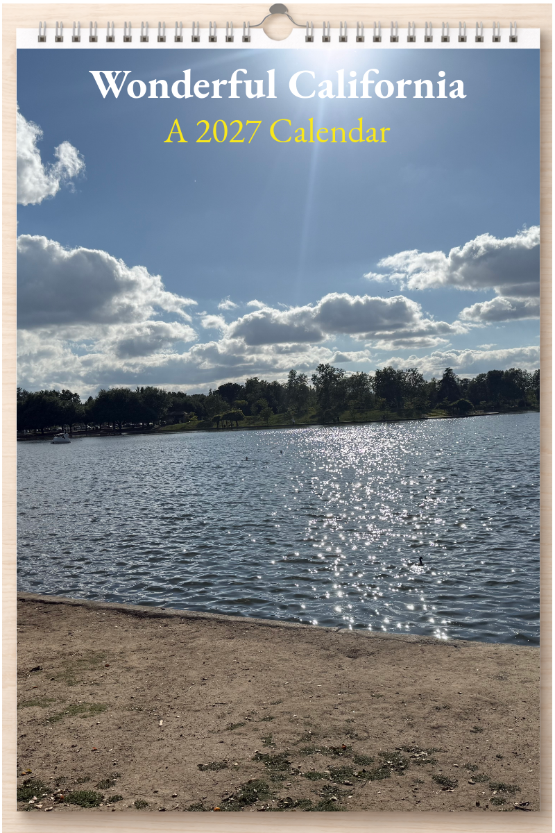 Wonderful California: A 2027 Calendar