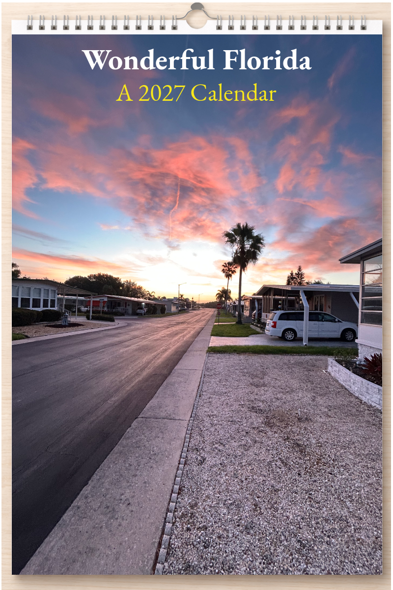 Wonderful Florida: A 2027 Calendar