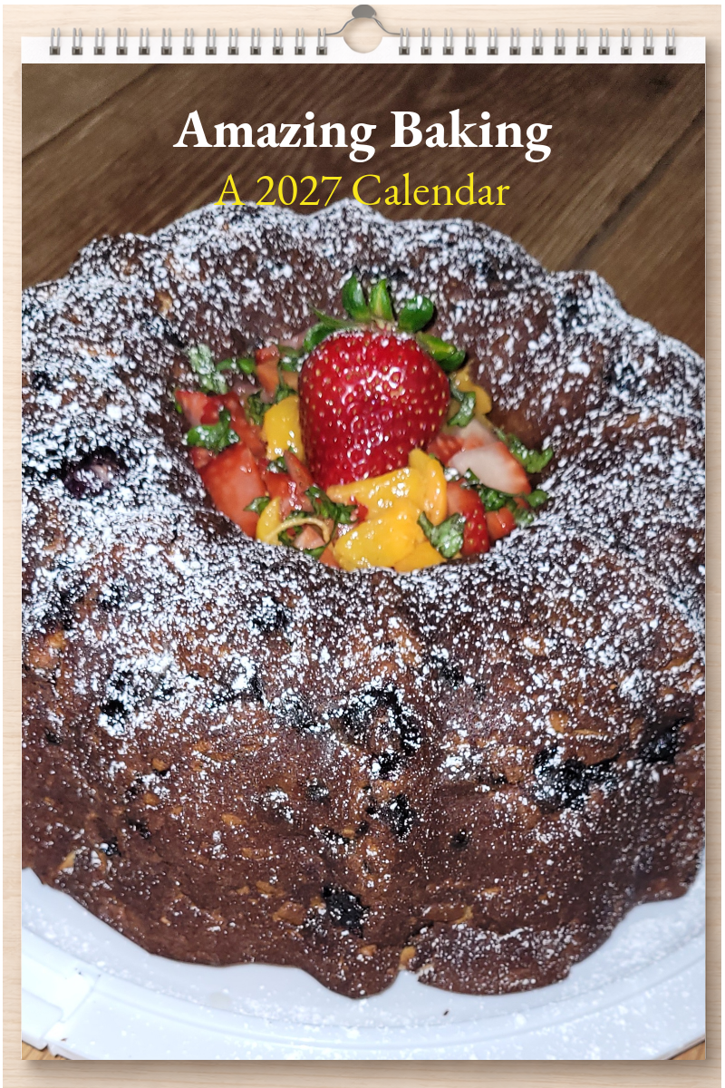 Amazing Baking: A 2027 Calendar