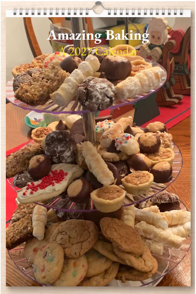 Amazing Baking: A 2027 Calendar