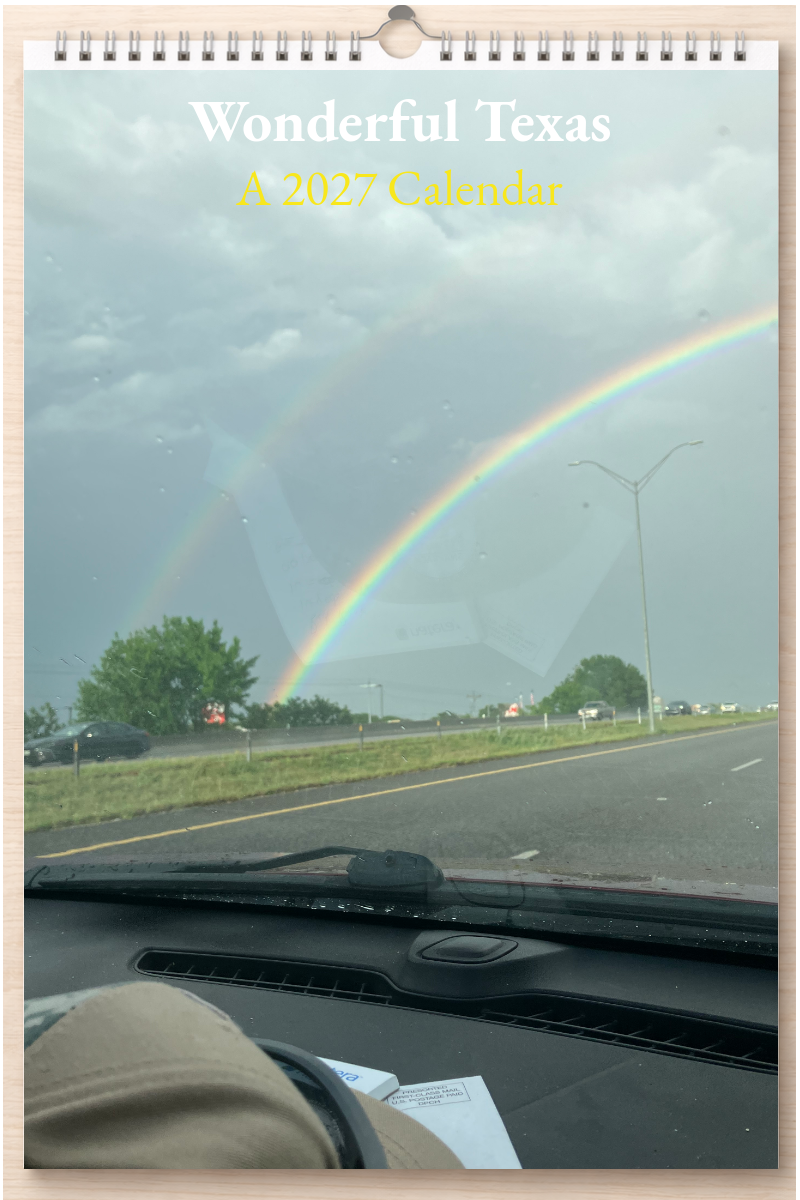 Wonderful Texas: A 2027 Calendar