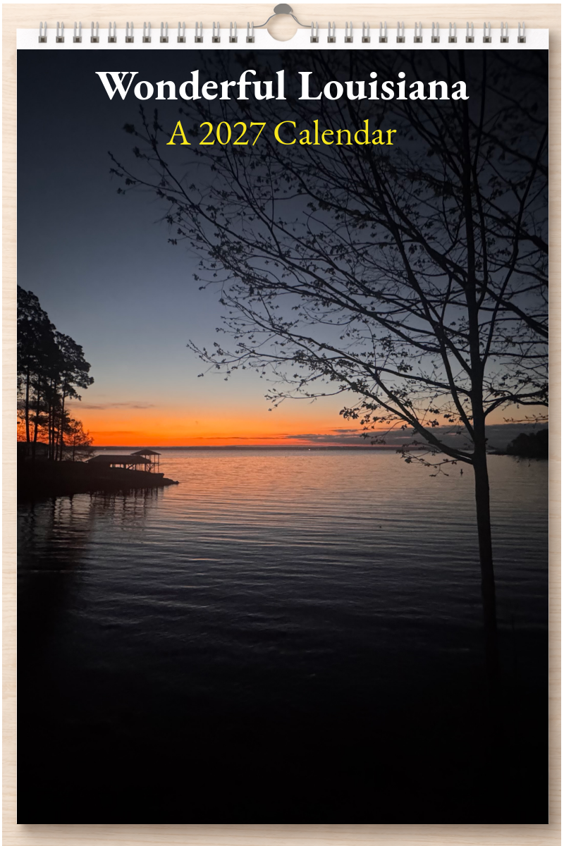 Wonderful Louisiana: A 2027 Calendar