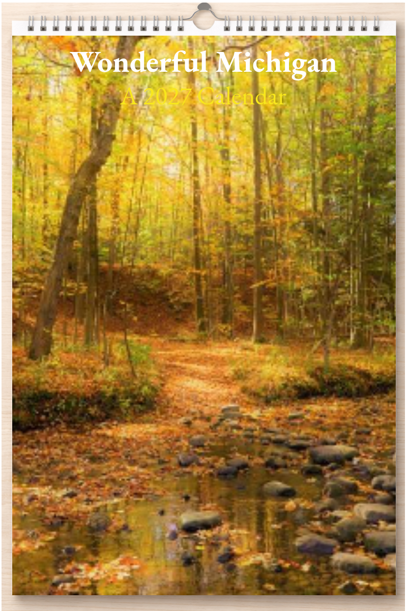 Wonderful Michigan: A 2027 Calendar