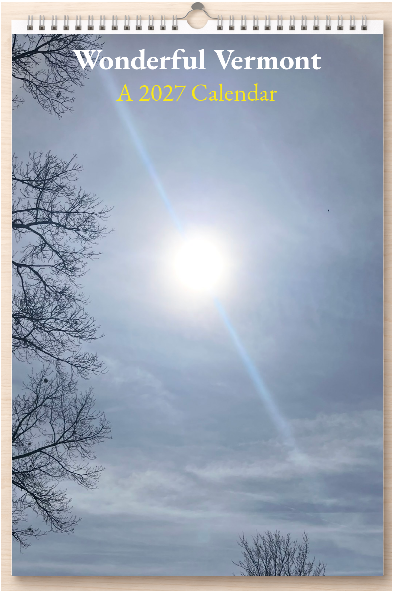 Wonderful Vermont: A 2027 Calendar