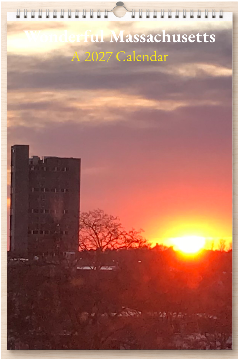 Wonderful Massachusetts: A 2027 Calendar