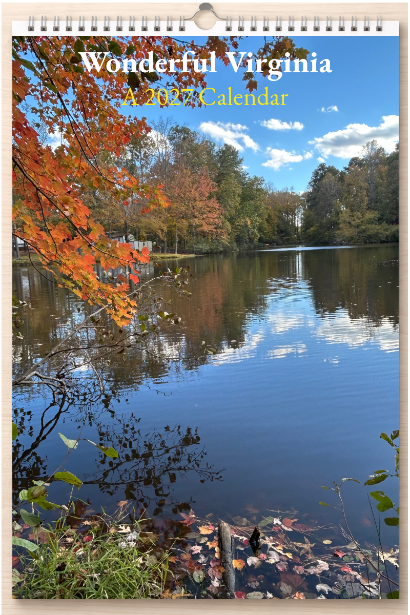 Wonderful Virginia: A 2027 Calendar